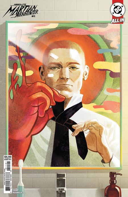 Absolute Martian Manhunter #11  B Mike Del Mundo Card Stock Var