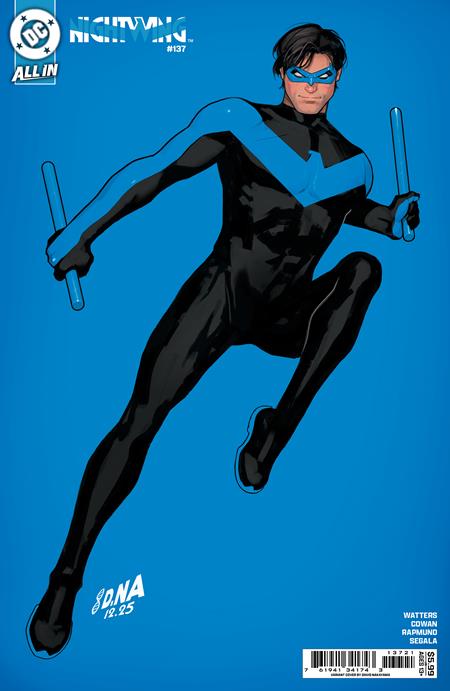 Nightwing #137  B David Nakayama Card Stock Var
