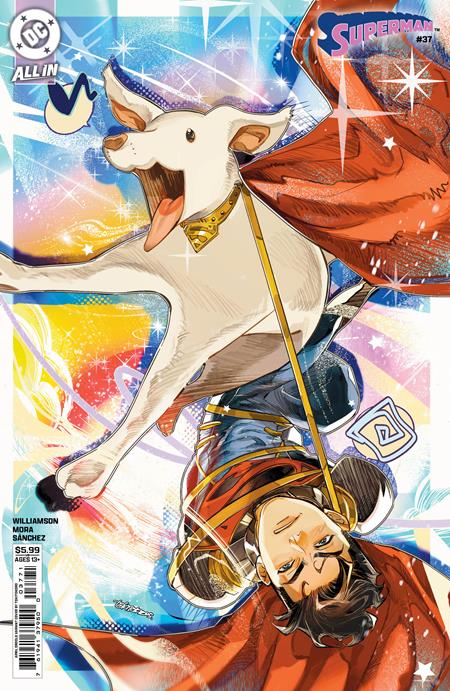 Superman #37  F Tokitokoro April Drools Card Stock Var (the Reign Of The Superboys)