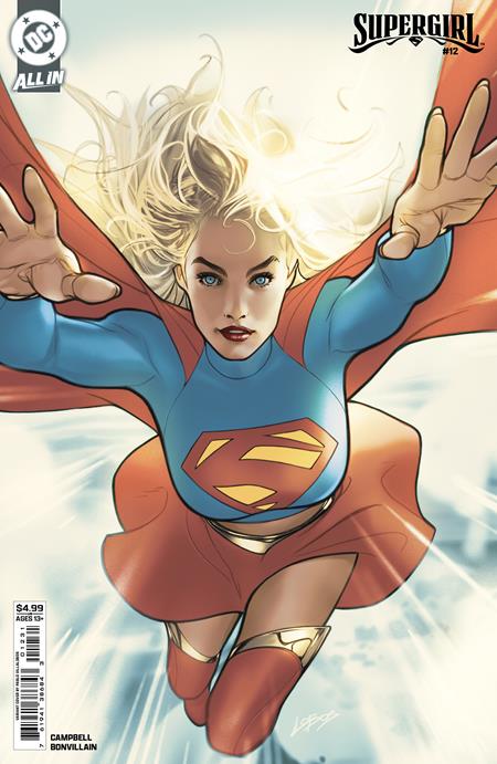 Supergirl #12  C Pablo Villalobos Card Stock Var (the Reign Of The Superboys)