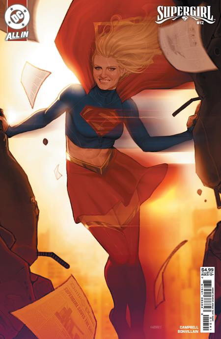 Supergirl #12  D Joshua Sway Swaby Card Stock Var (the Reign Of The Superboys)