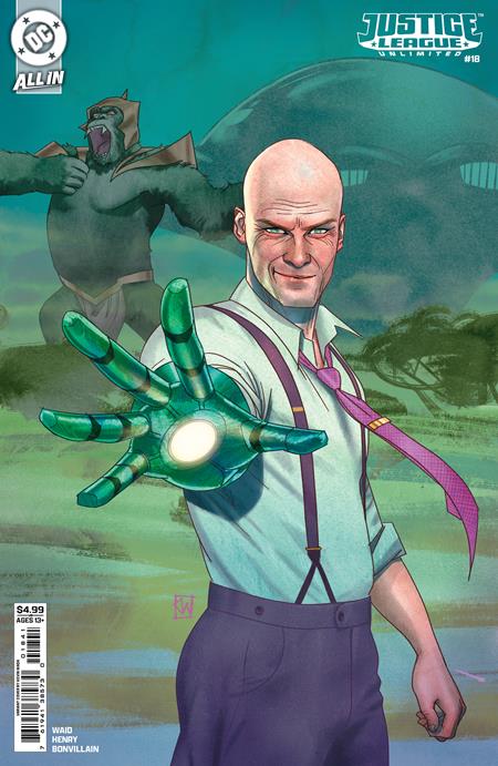 Justice League Unlimited #18  D Kevin Wada Card Stock Var (dc K.o.)