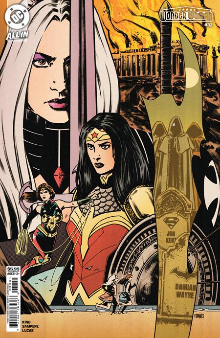 Wonder Woman #32  E Jorge Fornes Things To Come Card Stock Var