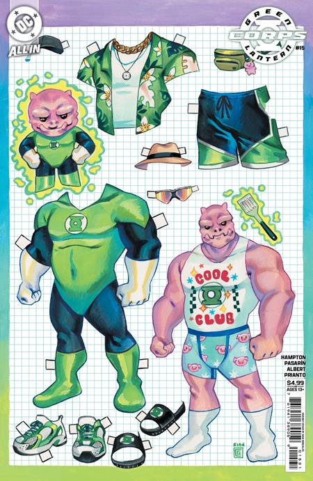 Green Lantern Corps #15  C Rian Gonzales Card Stock Var
