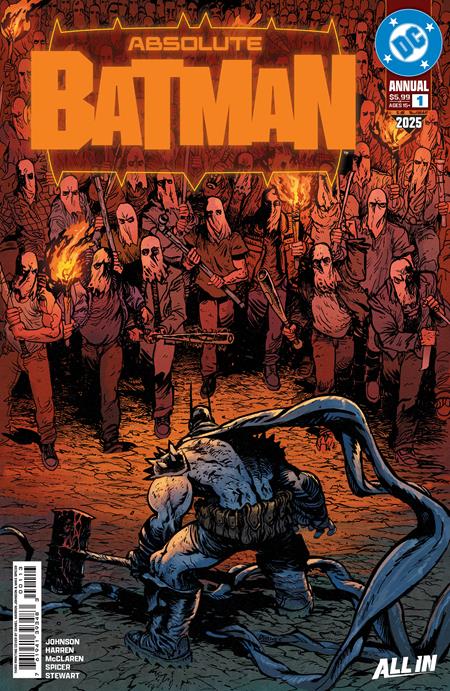 Absolute Batman 2025 Annual #1  | One Shot Third Printing Cvr A Daniel Warren Johnson