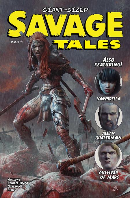Giant Sized Savage Tales  | One Shot  A Bjorn Barends Red Sonja