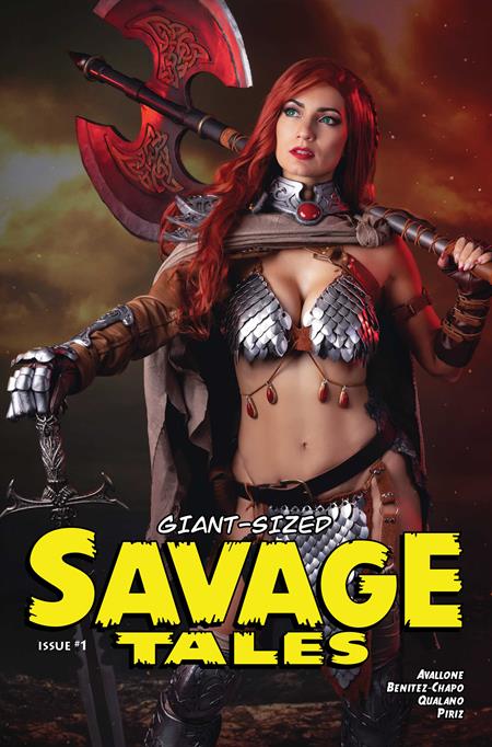 Giant Sized Savage Tales  | One Shot  C Ivy Cosplay Red Sonja Var