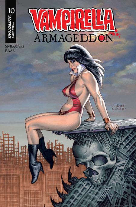 Vampirella Armageddon #10  C Joseph Michael Linsner Var