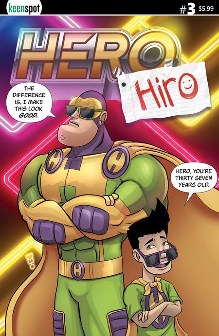 Hero Hiro #3  A Michael Adams