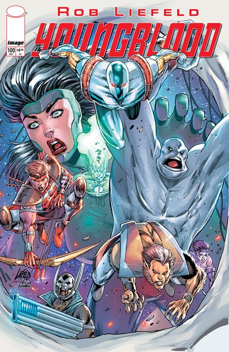 Youngblood #100  B Rob Liefeld Var