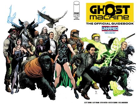 Ghost Machine The Official Guidebook #1 (of 5)  A Gary Frank & Brad Anderson Wraparound