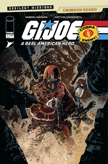 Gi Joe A Real American Hero Sssilent Missions Crimson Guard #1  | One Shot  A Gabriel Hardman