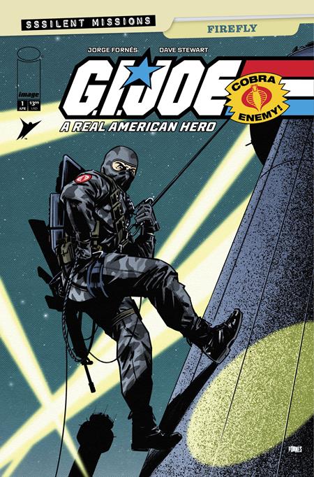 Gi Joe A Real American Hero Sssilent Missions Firefly #1  | One Shot  B Jorge Fornes Var
