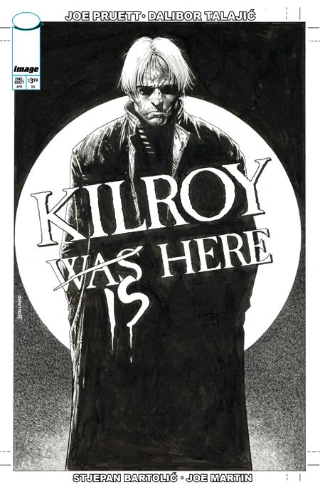 Kilroy Is Here  | One Shot  B Brian Bolland B&w Var - Comics - Image - Pop Weasel