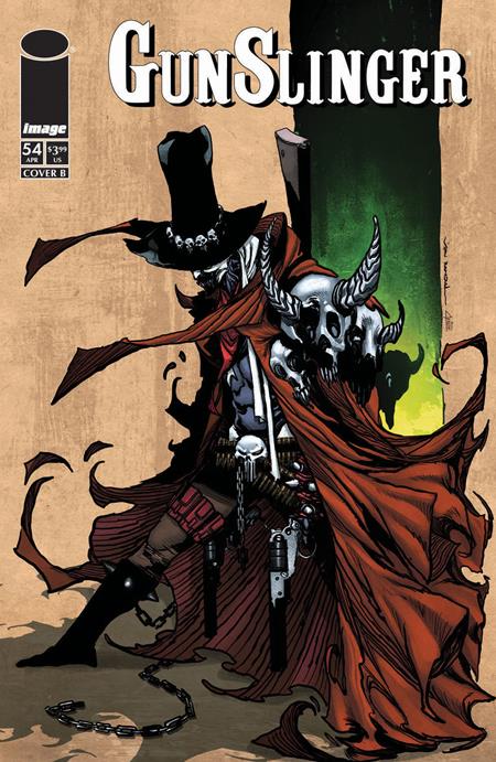Gunslinger Spawn #54  B Von Randal Var