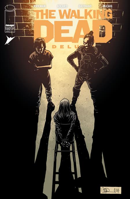 Walking Dead Deluxe #135  B Charlie Adlard & Dave Mccaig Var