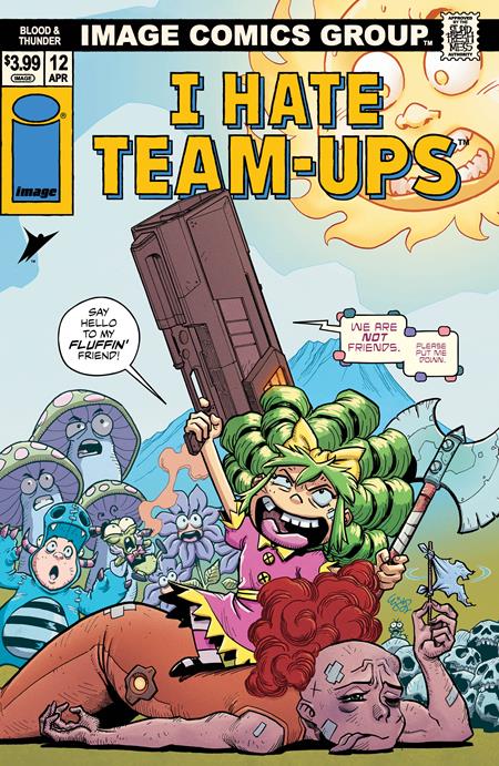 Blood & Thunder #12  E Ej Su I Hate Fairyland Team Up Var