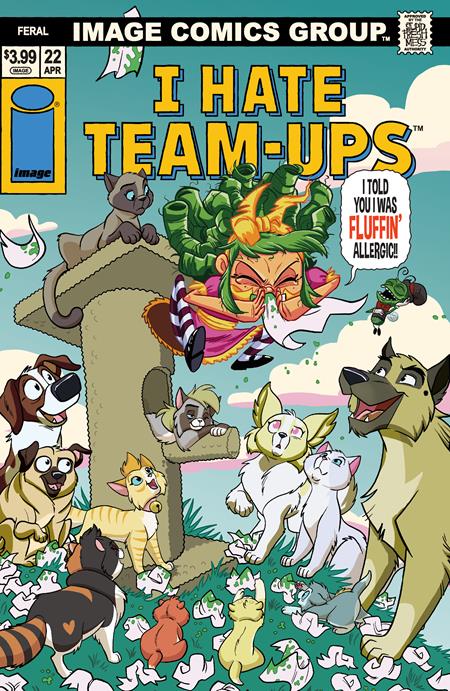 Feral #22  D Tony Fleecs I Hate Fairyland Team Up Var