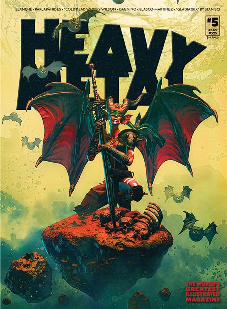 Heavy Metal Magazine #5  A Pascal Blanche