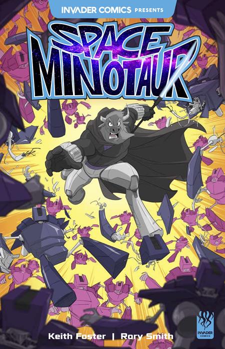 Invader Comics Presents Space Minotaur - Comics - Image - Pop Weasel