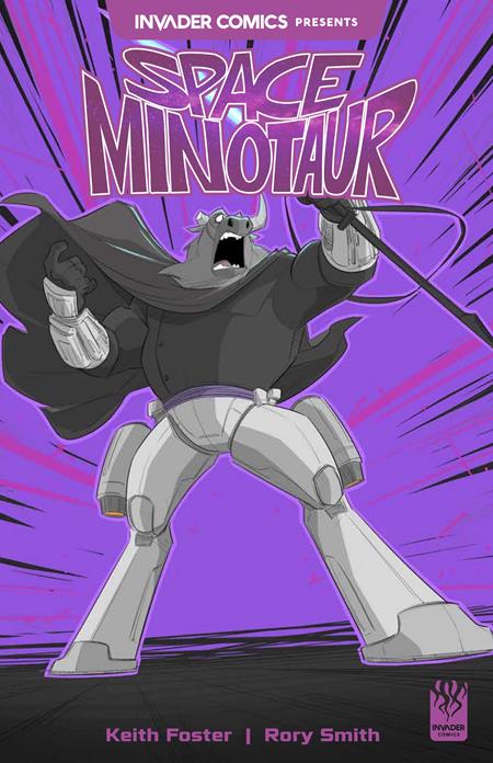Invader Comics Presents Space Minotaur #1  | One Shot  B rory Smith Var