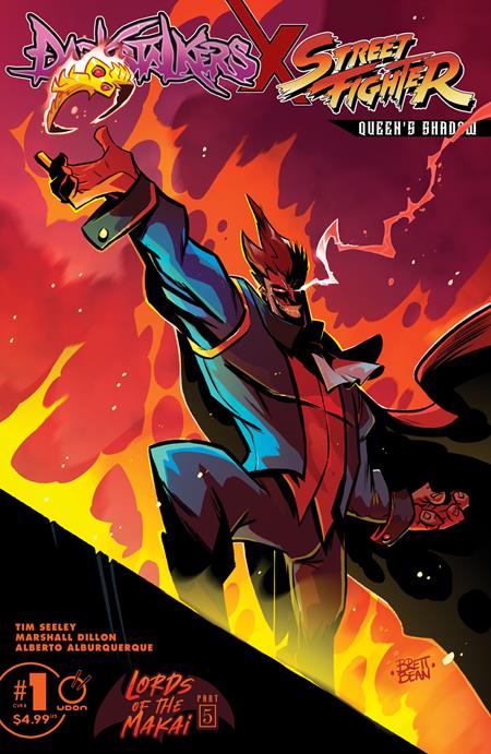Darkstalkers X Street Fighter Queens Shadow #1  | One Shot  B Brett Bean Var