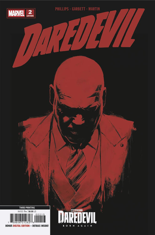 DAREDEVIL #2 MARVEL TELEVISION 3RD PRINTING VARIANT - Image