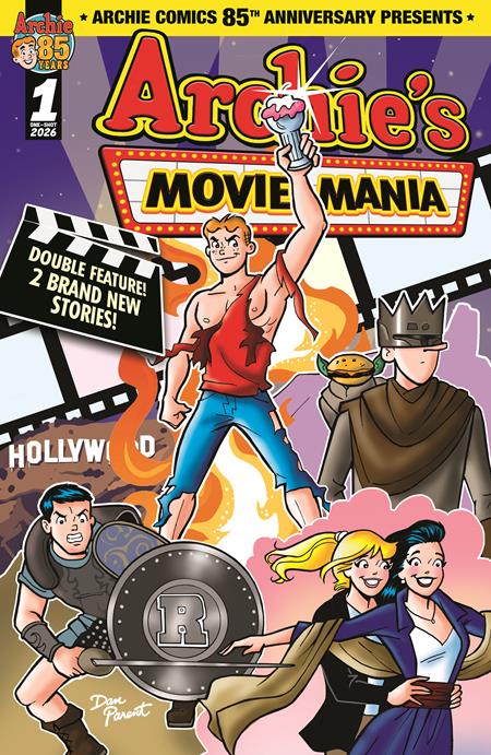 Archie Comics 85th Anniversary Presents Archies Movie Mania #1  | One Shot  A Dan Parent