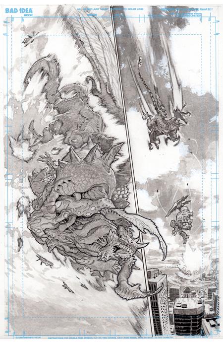 Olympus Saga Megalith #1 (of 4)  F Lewis Larosa Original Art Edition 3var
