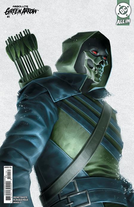 Absolute Green Arrow #1 (of 6)  H Inc 1:25 Reiko Murakami Card Stock Var