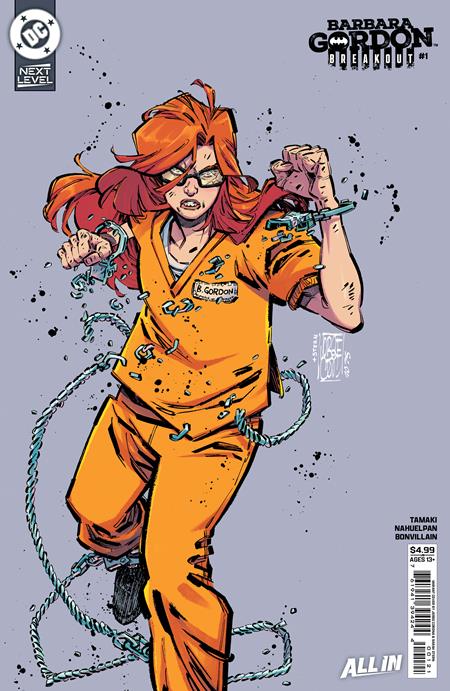 Barbara Gordon Breakout #1  D Jorge Corona Next Level Card Stock Var