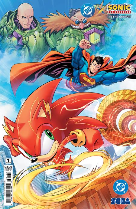 DC X Sonic The Hedgehog The Metal Legion - Comics - Image - Pop Weasel
