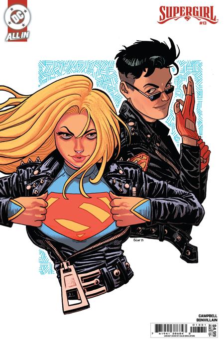 Supergirl #13  C Chloe Brailsford Card Stock Var (the Reign Of The Superboys)
