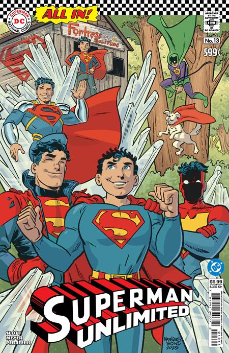Superman Unlimited #13  E Anthony Marques Card Stock Var (the Reign Of The Superboys)