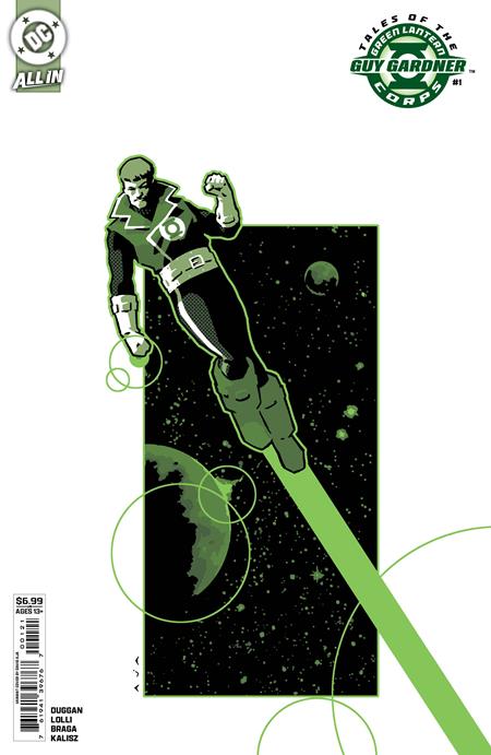 Tales Of The Green Lantern Corps Guy Gardner #1  | One Shot  B David Aja Card Stock Var