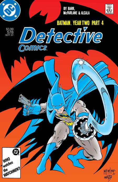 Detective Comics #578 Facsimile Edition  A Todd Mcfarlane (year Two Part 4 Of 4)