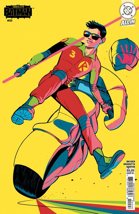 Absolute Batman #20  G Javier Rodriguez Robins Tim Drake Card Stock Var