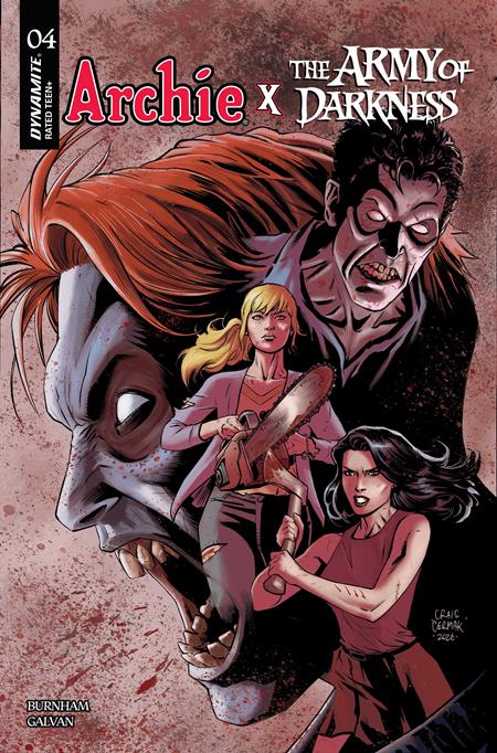 Archie X Army Of Darkness #4  D Craig Cermak Var