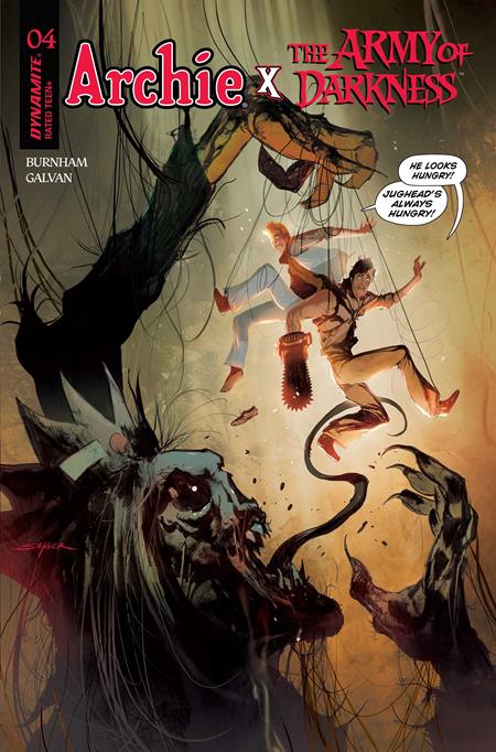 Archie X Army Of Darkness #4  E Stuart Sayger Var