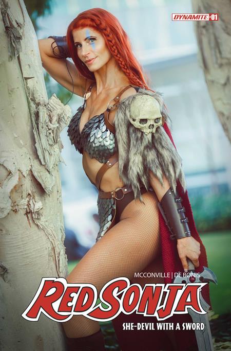 Red Sonja She Devil With A Sword #1  E Woman Of Wonder Cosplay Var