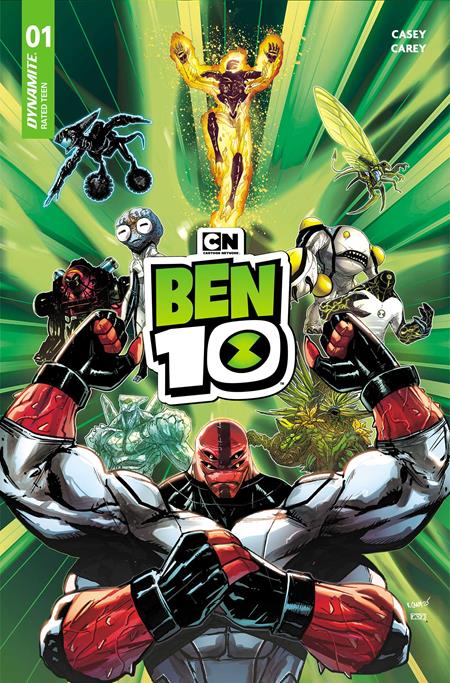 Ben 10 #1  S Robert Carey Foil Var