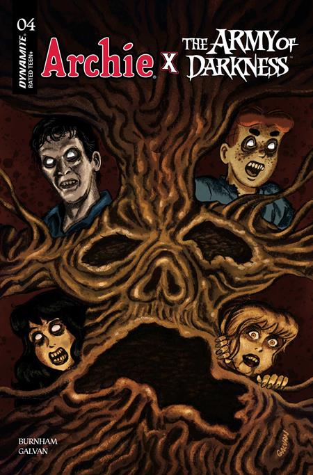 Archie X Army Of Darkness #4  M Bill Galvan Deadite Var