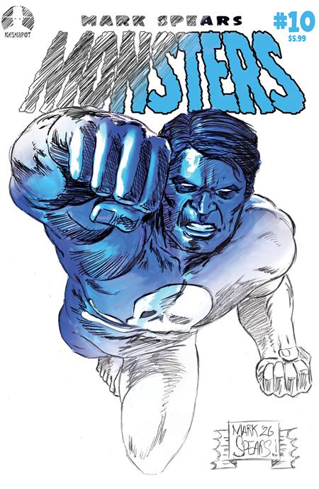 Mark Spears Monsters #10  C Mark Spears Midknight Man Concept Var