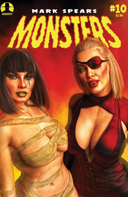 Mark Spears Monsters #10  D Mark Spears Blood & Beauty Var