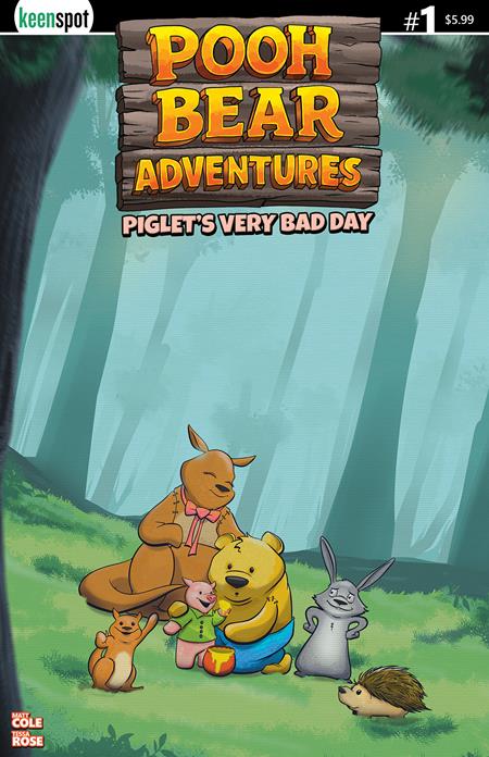 Pooh Bear Adventures Piglets Very Bad Day #1  | One Shot  B J Hammond Var
