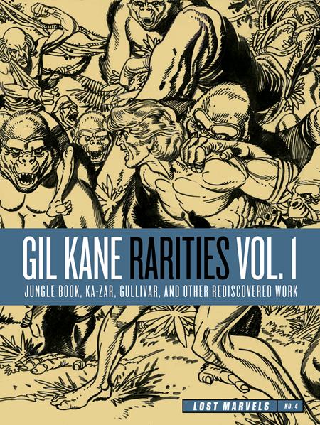 Lost Marvels  | Hardcover No 04 Gil Kane Rarities Vol 01 Jungle Boo Ka-zar Gulliver & Other Rediscovered Work From The 1970s - Graphic Novels - Image - Pop Weasel