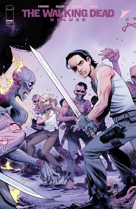 Walking Dead Deluxe #136  C Cliff Rathburn Connecting Var