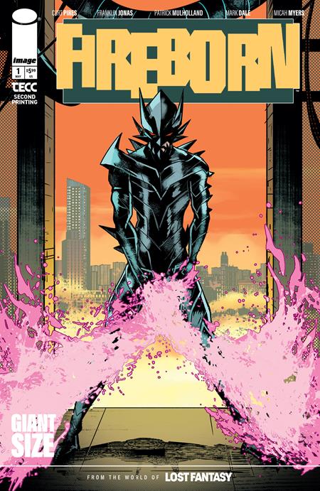 Fireborn #1 2nd Ptg  B Patrick Mullholand Foil Absolute Batman Homage Var