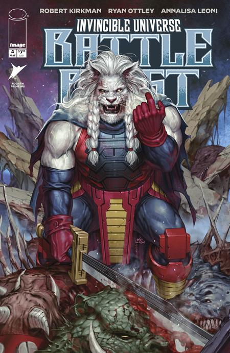 Invincible Universe Battle Beast #4 4th Ptg