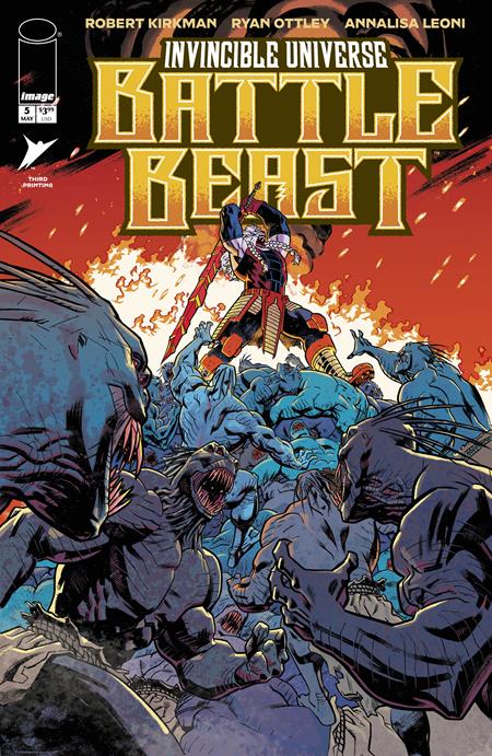 Invincible Universe Battle Beast #5 3rd Ptg